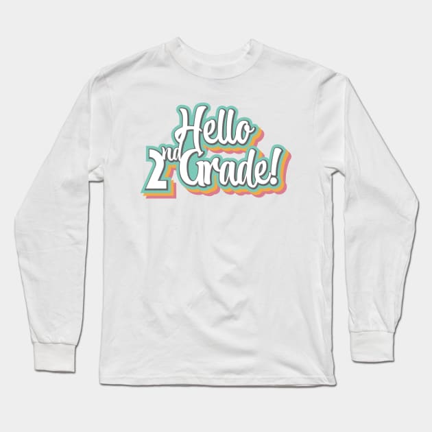 Second Grade v2 Long Sleeve T-Shirt by Simplify With Leanne